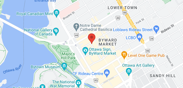 map of 5 BYWARD MARKET SQUARE